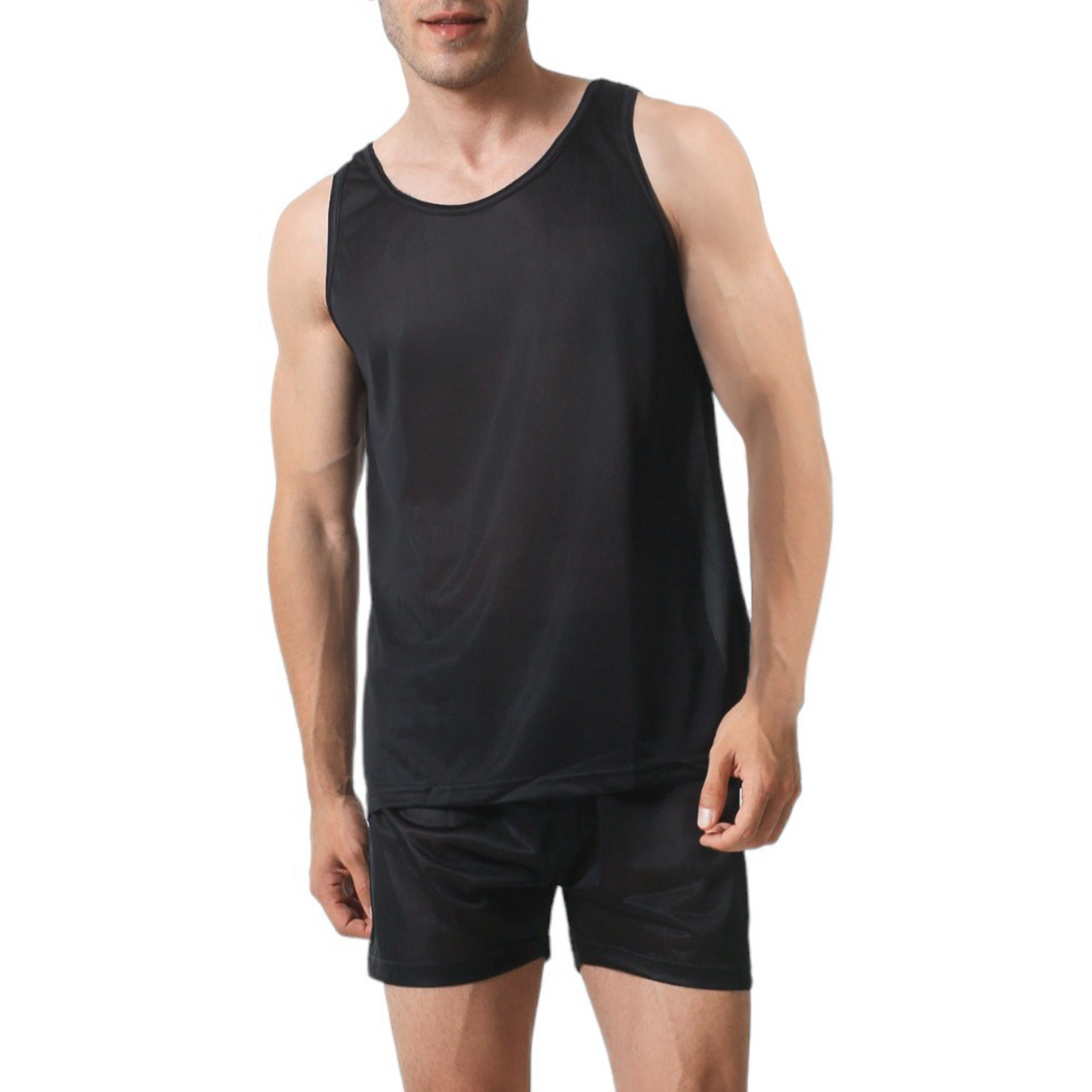 Nylon Tricot Tank Top