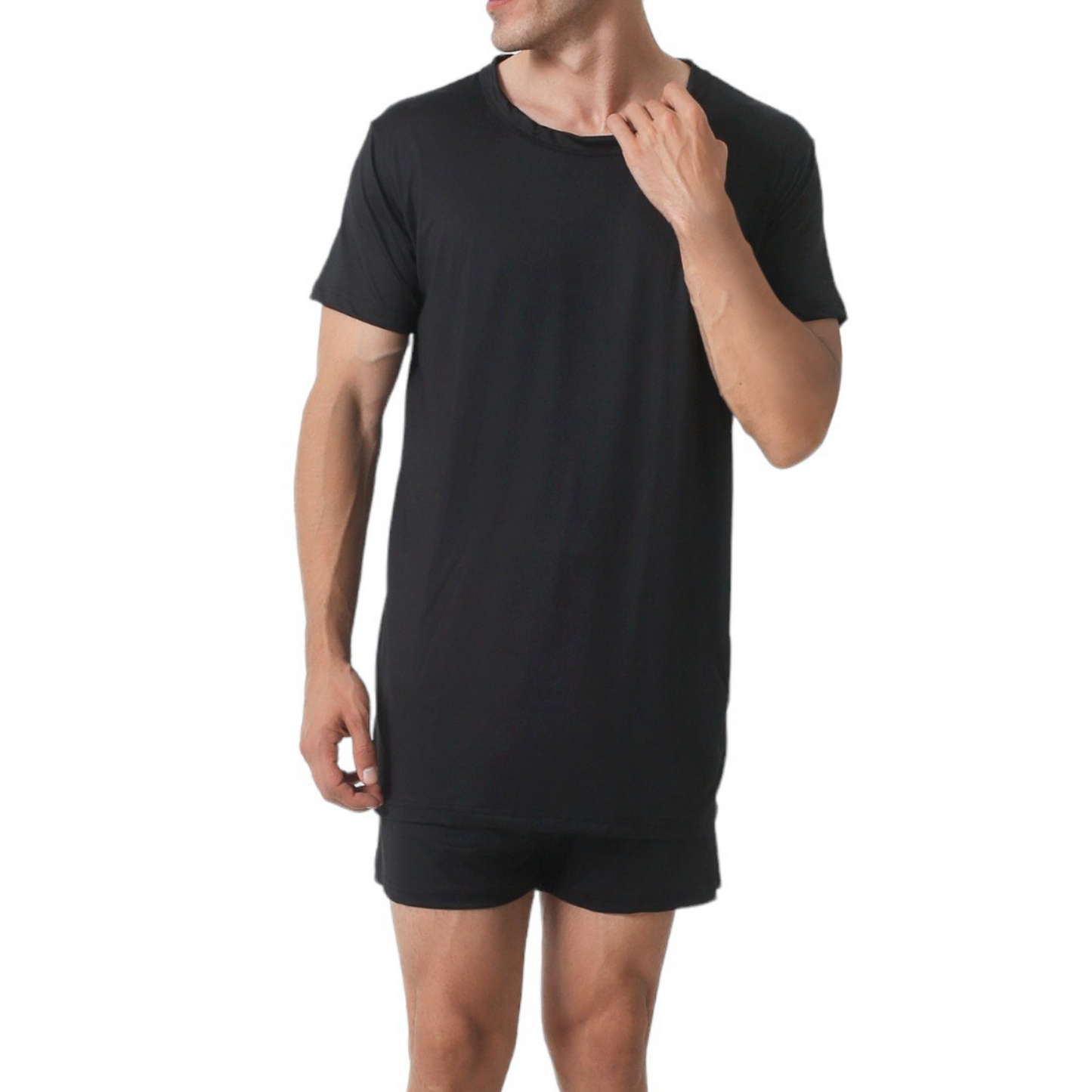 Nylon+ Active Underwear - Crew Neck T-shirt