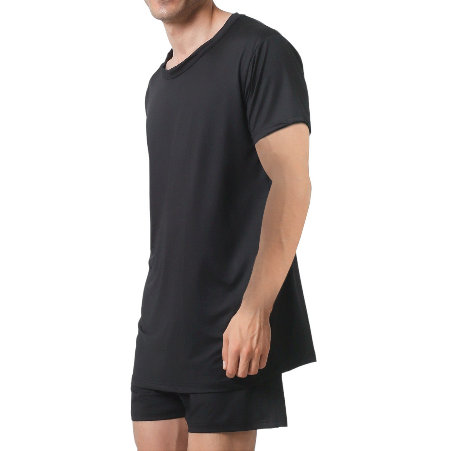 Nylon+ Active Underwear - Crew Neck T-shirt