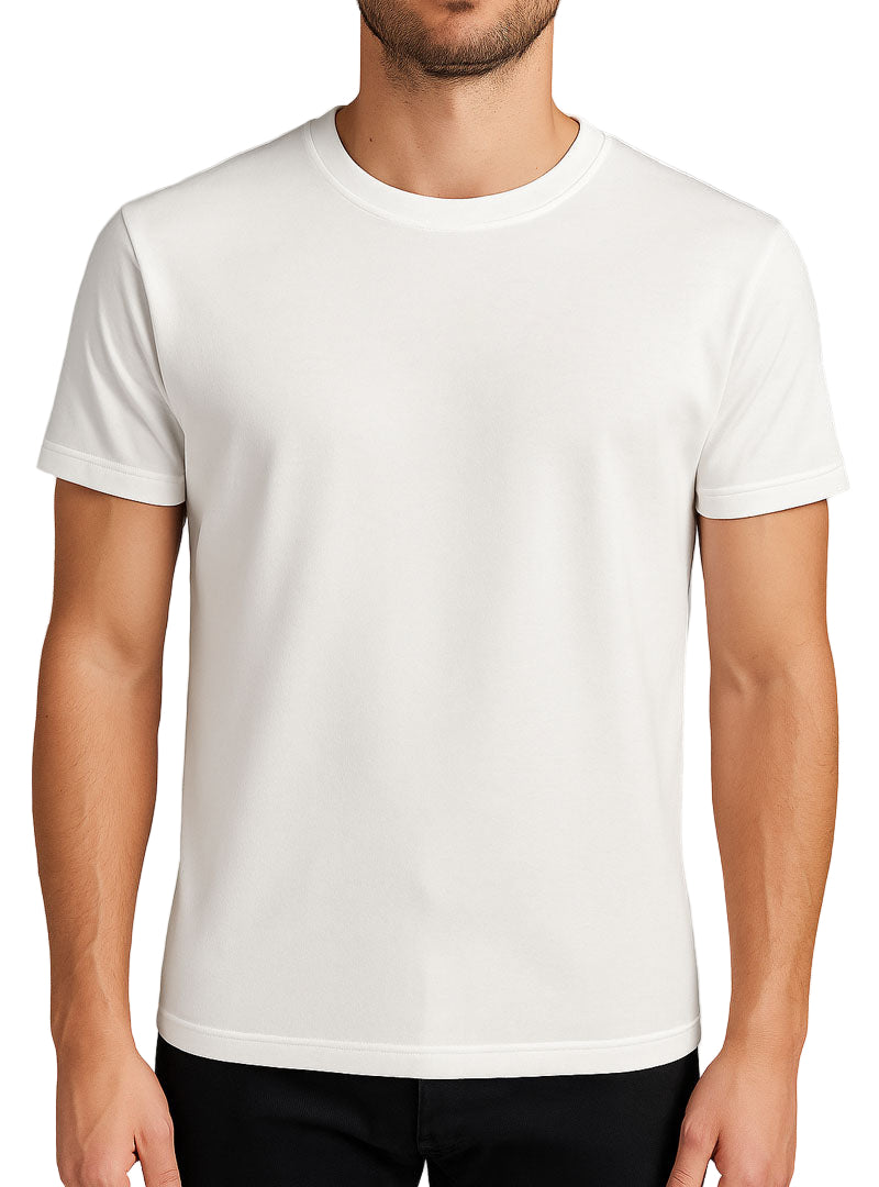 Players Big Tall Man's Cotton Crew Neck T-Shirt, 2pc Pack