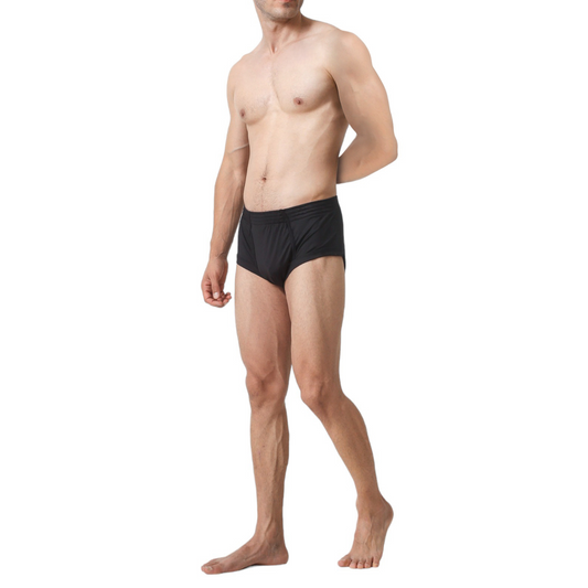 Nylon Spandex Briefs for Big Men