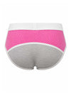 Navy, Pink Active Sport's Men's Brief Back