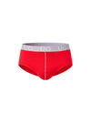 Red Athletic Stretch Brief, Men's Daily Essential Front