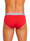 Red Athletic Stretch Brief, Men's Daily Essential Back