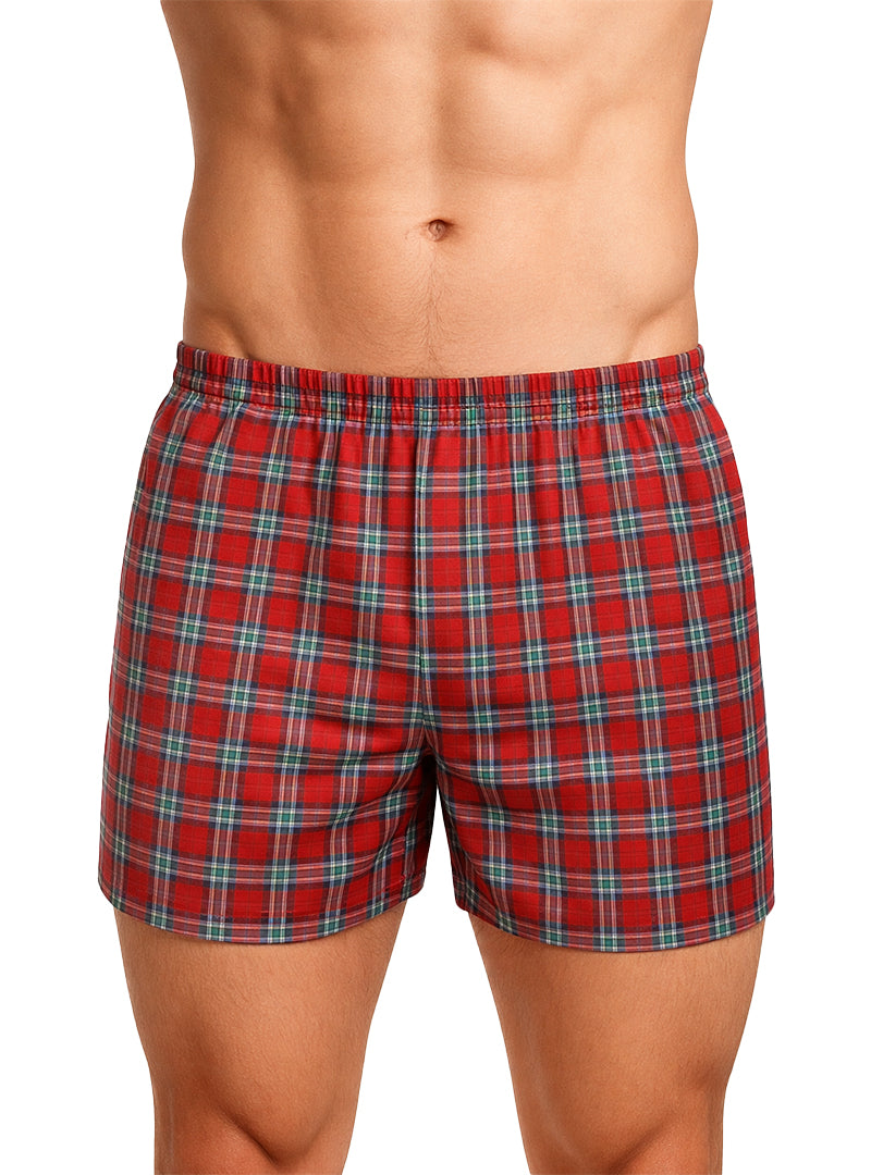 Big Man's Woven Boxer (Broadcloth, 2-pack)
