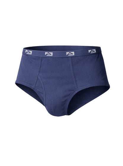 Big Man's Fly Front Colored Brief