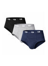 Big Man's Fly Front Colored Brief - 3 Pack