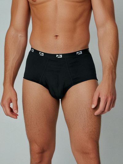 Big Man's Fly Front Colored Brief