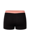 Black Athletic Contrast Trunk, Men's Daily Essential Back
