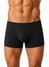 Black Classic Cotton Trunk, Men's Cotton Underwear Front