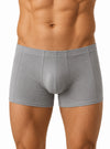 Gray Classic Cotton Trunk, Men's Cotton Underwear Front