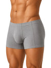 Gray Classic Cotton Trunk, Men's Cotton Underwear Side