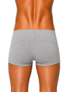 Gray Classic Cotton Trunk, Men's Cotton Underwear Back