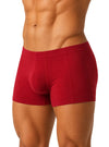 Red Classic Cotton Trunk, Men's Cotton Underwear Side