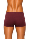 Burgundy Classic Cotton Trunk, Men's Cotton Underwear Back