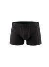 Black Classic Cotton Trunk, Men's Cotton Underwear Front