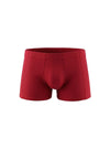 Red Classic Cotton Trunk, Men's Cotton Underwear Front