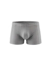 Gray Classic Cotton Trunk, Men's Cotton Underwear Front