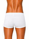 White Classic Cotton Trunk, Men's Cotton Underwear Back