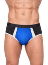 Royal, Black Flex Brief, Men's Stretch Underwear Front