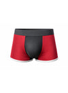 Black, Red Flex Trunk, Men's Stretch Underwear Front
