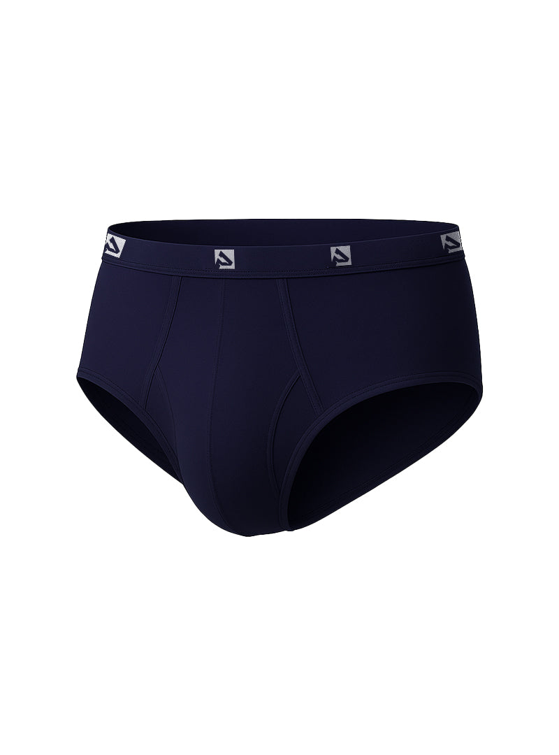 Big Man's Fly Front Colored Brief