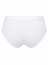 White High-Cut Brief, Men's Combed Cotton Underwear Back
