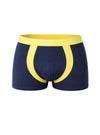 Navy Athletic Contrast Trunk, Men's Daily Essential Trunk Front