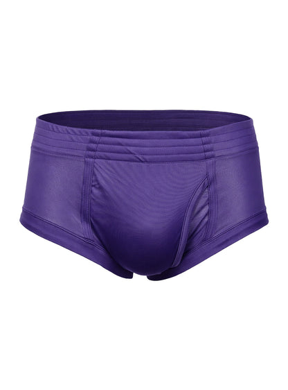 Nylon Tricot Brief - Left Side Fly