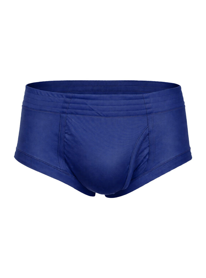 Nylon Tricot Brief - Left Side Fly