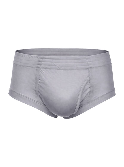 Nylon Tricot Brief - Left Side Fly
