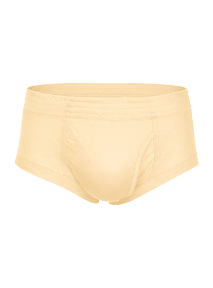 Nylon Tricot Brief - Left Side Fly