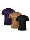 Nylon Tricot Crew Neck T-shirt - 3 Pack