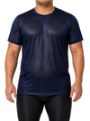 Nylon Tricot Crew Neck T-shirt, Men's Quick Drying Tees