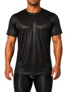 Nylon Tricot Crew Neck T-shirt, Men's Quick Drying Tees