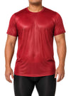 Nylon Tricot Crew Neck T-shirt, Men's Quick Drying Tees
