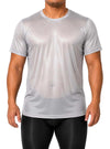 Nylon Tricot Crew Neck T-shirt, Men's Quick Drying Tees