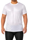 Nylon Tricot Crew Neck T-shirt, Men's Quick Drying Tees