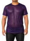 Nylon Tricot Crew Neck T-shirt, Men's Quick Drying Tees