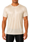 Nylon Tricot Crew Neck T-shirt, Men's Quick Drying Tees