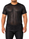 Nylon Tricot Crew Neck T-shirt, Men's Quick Drying Tees
