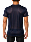 Nylon Tricot Crew Neck T-shirt, Men's Quick Drying Tees