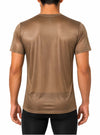 Nylon Tricot Crew Neck T-shirt, Men's Quick Drying Tees