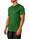 Nylon Tricot Crew Neck T-shirt, Men's Quick Drying Tees