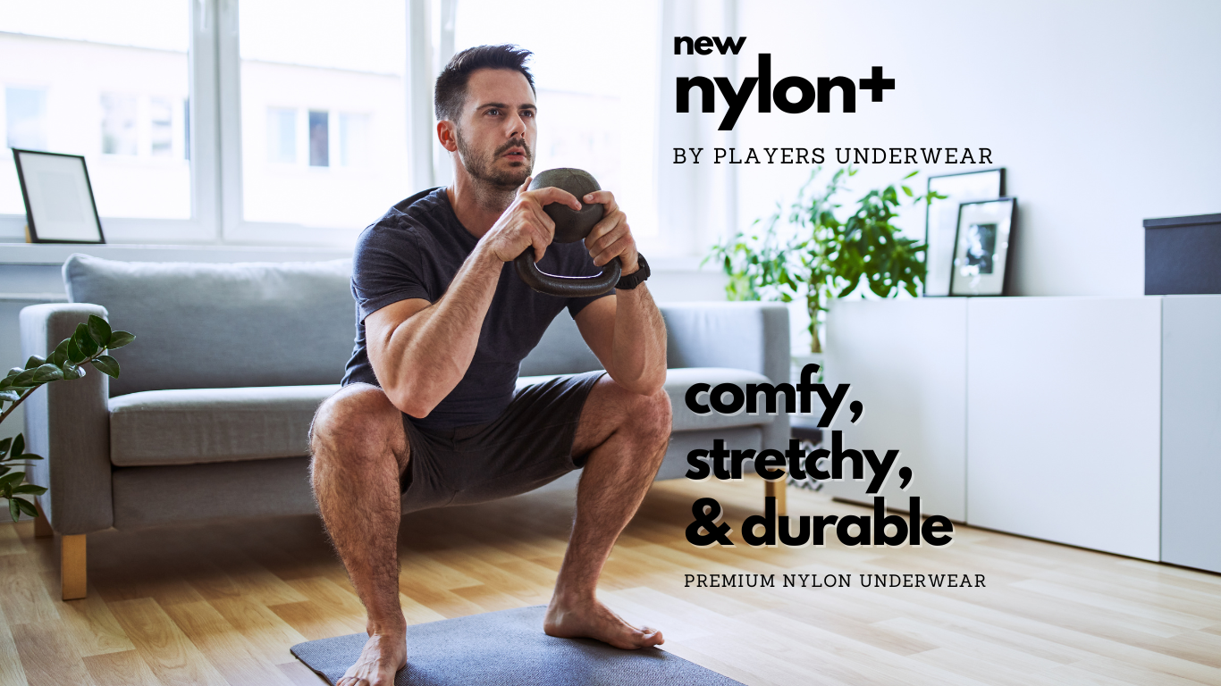 Nylon Underwear, Big and Tall Cotton Men's Underwear-Players