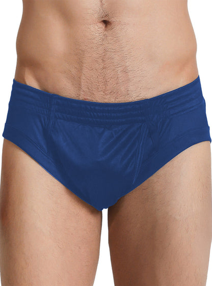 Nylon Tricot Brief- Left Side Fly