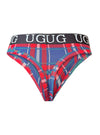 Country Style Plaids Comfort Thong