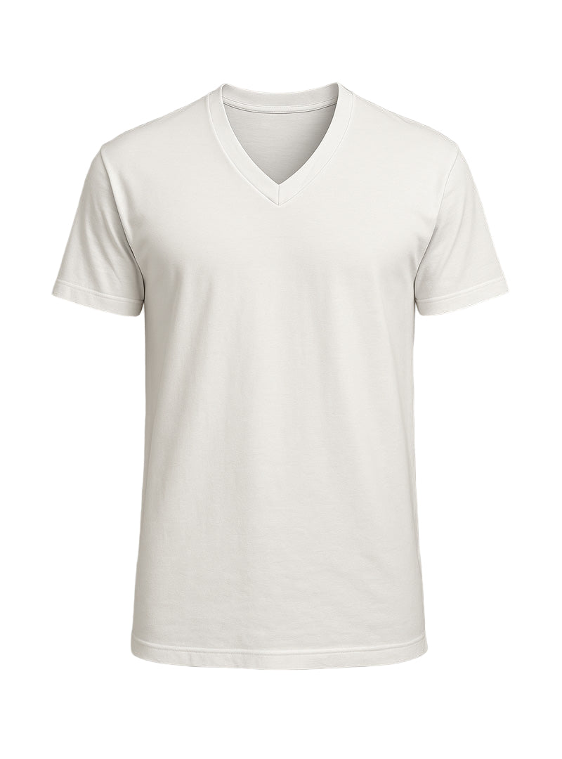 Big & Tall Man's Cotton V-Neck T-shirt (2-pack)