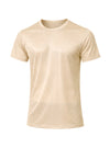 Nylon Tricot Crew Neck T-shirt