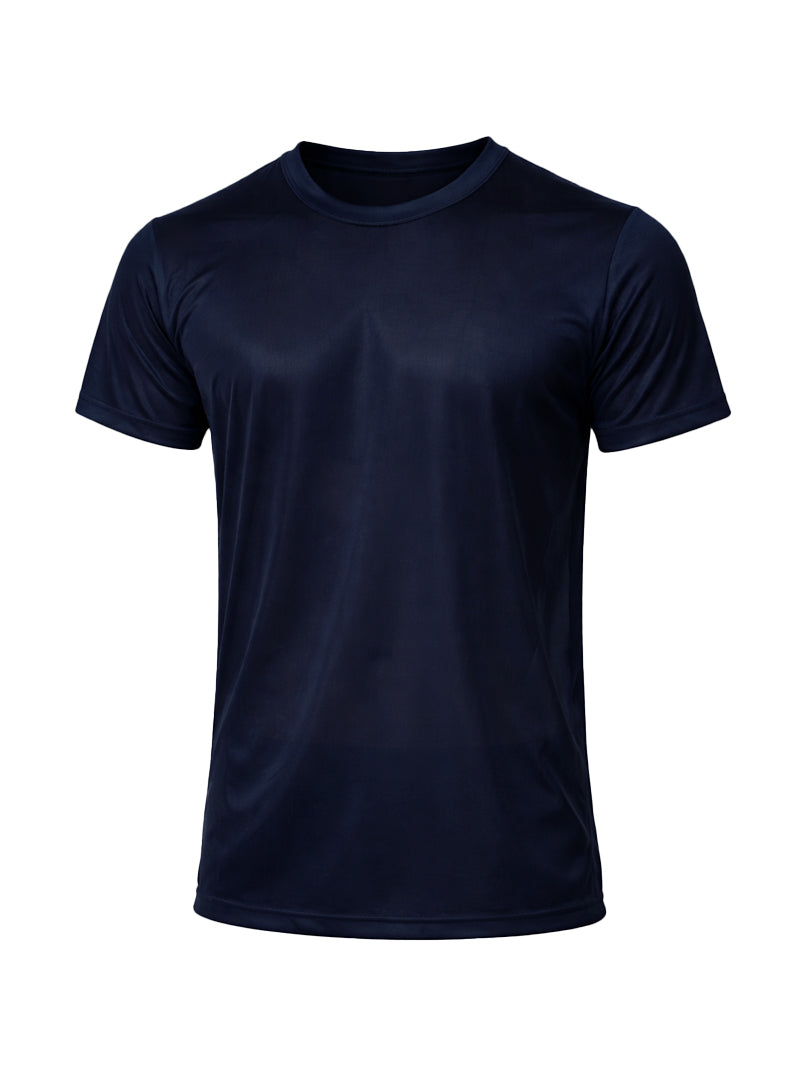 Player’s Nylon Tricot Crew Neck T-Shirt — Quick Drying T-Shirt for Men